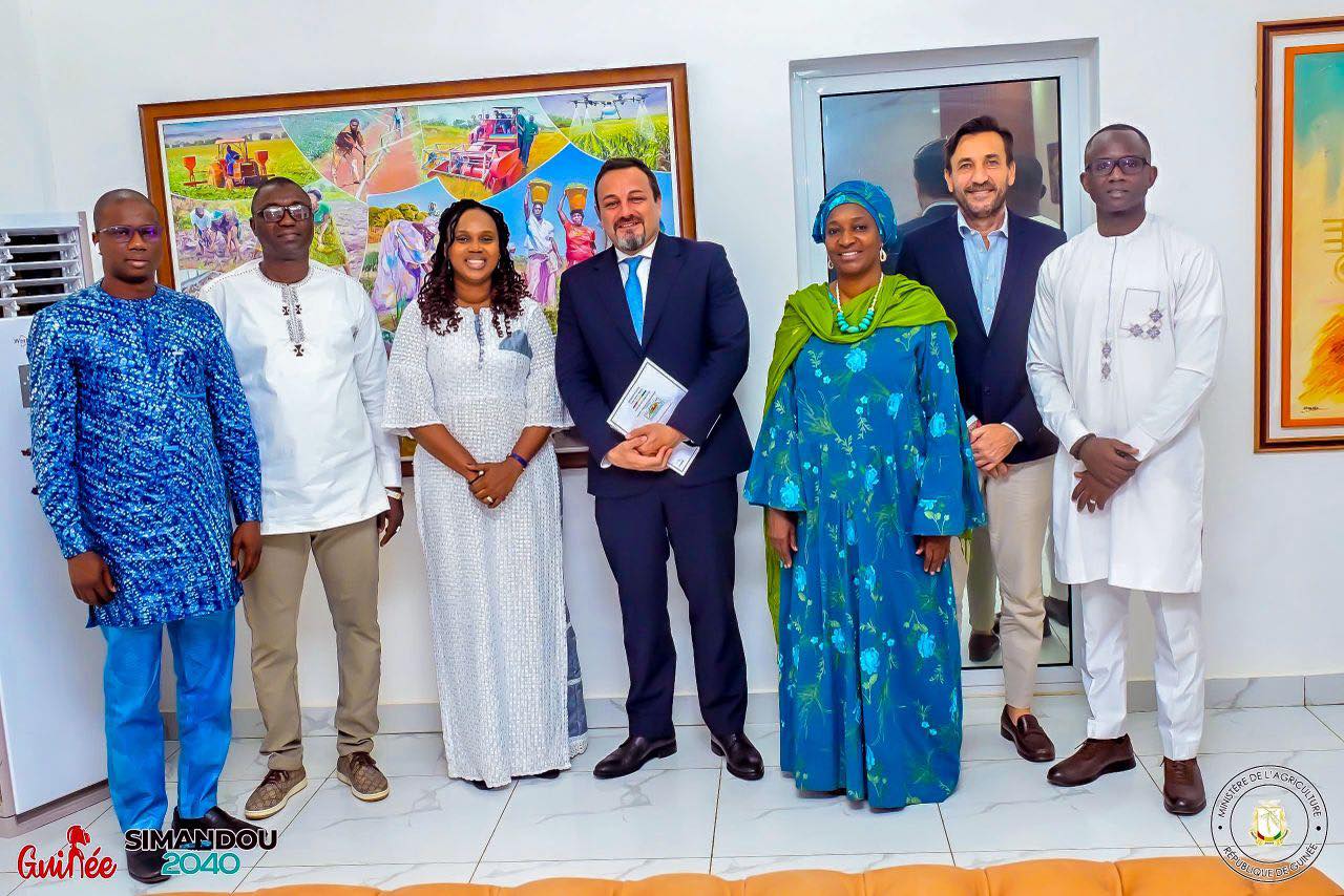 Renforcement de la Coopération Bilatérale Agricole Guinée–Italie